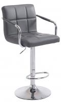 Barhocker Lucy V2 chrom grau Barhocker Lucy V2 chrom grau