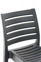 Barhocker Ares dunkelgrau 