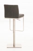 Barhocker Panama E Stoff dunkelgrau 