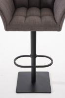 Barhocker Damaso B Stoff grau Barhocker Damaso B Stoff grau