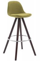 Barhocker Franklin Stoff Rund Cappuccino (eiche) grün Barhocker Franklin Stoff Rund Cappuccino (eiche) grün