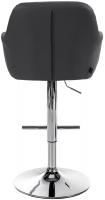 Barhocker Natoma Kunstleder chrom schwarz Barhocker Natoma Kunstleder chrom schwarz
