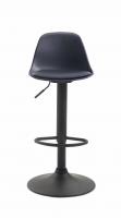 Barhocker Kiel Kunstleder schwarz schwarz Barhocker Kiel Kunstleder schwarz schwarz
