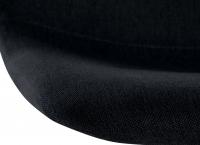 2er Set Barhocker Divo Stoff Schwarz schwarz 2er Set Barhocker Divo Stoff Schwarz schwarz
