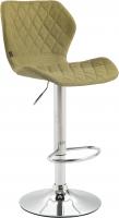 Barhocker Cork Stoff chrom grün Barhocker Cork Stoff chrom grün