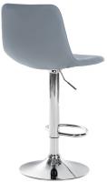 2er Set Barhocker Divo Kunstleder chrom grau 2er Set Barhocker Divo Kunstleder chrom grau