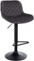 Barhocker Kasson Samt schwarz Barhocker Kasson Samt schwarz