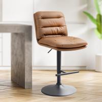 2er Set Barhocker Damar Kunstleder schwarz hellbraun 2er Set Barhocker Damar Kunstleder schwarz hellbraun