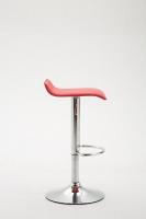 Barhocker Dyn V2 Kunstleder chrom rot Barhocker Dyn V2 Kunstleder chrom rot