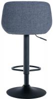 Barhocker Loft Stoff blau 