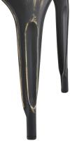4er Set Stuhl Benedikt antik schwarz-gold 4er Set Stuhl Benedikt antik schwarz-gold