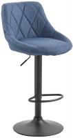 Barhocker Lazio Stoff schwarz blau Barhocker Lazio Stoff schwarz blau