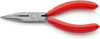Flachrundzange L.140mm flach/rund ger.pol.Ku.-Überzug KNIPEX