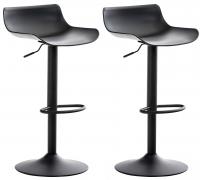 2er Set Barhocker Aveiro schwarz 2er Set Barhocker Aveiro schwarz