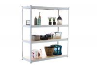 Lagerregal 160x60x180 cm weiß Lagerregal 160x60x180 cm weiß