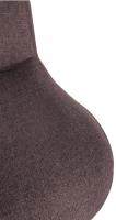 2er Set Barhocker Solon Schwarz Stoff dunkelbraun 2er Set Barhocker Solon Schwarz Stoff dunkelbraun