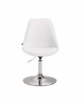 4er Set Esszimmerstühle Maverick C Kunstleder weiß 
