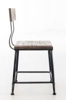Bistrostuhl Queens, Holz antik silber 
