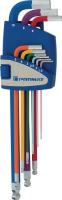 Winkelschraubendrehersatz 9-tlg.Ku.-Halter SW 1,5-10mm lang, Kugelkopf PROMAT Winkelschraubendrehersatz 9-tlg.Ku.-Halter SW 1,5-10mm lang, Kugelkopf PROMAT