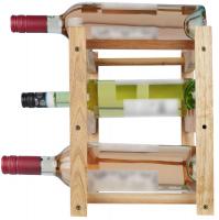 Weinregal Morena walnuss 