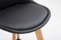 Barhocker Metz Kunstleder Natura schwarz Barhocker Metz Kunstleder Natura schwarz