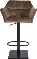 Barhocker Damaso B Samt braun Barhocker Damaso B Samt braun