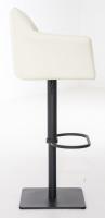 2er Set Barhocker Damaso Kunstleder schwarz creme 2er Set Barhocker Damaso Kunstleder schwarz creme