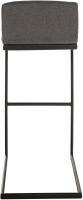 Barhocker Newport Stoff B dunkelgrau Barhocker Newport Stoff B dunkelgrau