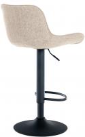 2er Set Barhocker Minosa Stoff taupe 2er Set Barhocker Minosa Stoff taupe