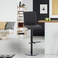 2er Set Barhocker Cadiz Stoff schwarz dunkelgrau 2er Set Barhocker Cadiz Stoff schwarz dunkelgrau
