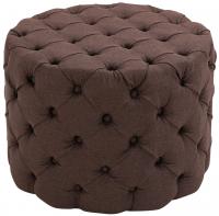 Sitzhocker Drancy Stoff L braun