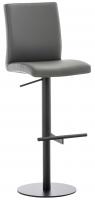 Barhocker Cadiz Kunstleder schwarz grau Barhocker Cadiz Kunstleder schwarz grau
