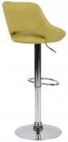 Barhocker Milet Stoff chrom grün Barhocker Milet Stoff chrom grün