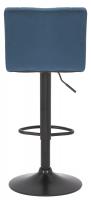 Barhocker Jamie Samt blau Barhocker Jamie Samt blau