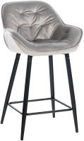Barhocker Gibson 76 Samt grau Barhocker Gibson 76 Samt grau