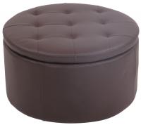 Sitzhocker Evora Kunstleder braun Sitzhocker Evora Kunstleder braun