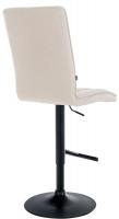 Barhocker Peking V2 Stoff schwarz creme Barhocker Peking V2 Stoff schwarz creme