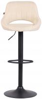 2er Set Barhocker Milet Stoff B creme 