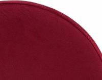 2er Set Barhocker Ponte Samt weiß rot 2er Set Barhocker Ponte Samt weiß rot