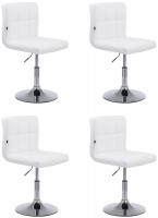 4er Set Lounger Palma V2 weiß 4er Set Lounger Palma V2 weiß