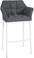 Barhocker Damaso W Filz mit 4-Fuß Gestell grau Barhocker Damaso W Filz mit 4-Fuß Gestell grau