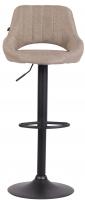 2er Set Barhocker Milet Stoff B taupe 2er Set Barhocker Milet Stoff B taupe