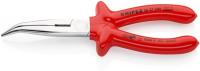 Flachrundzange L.200mm Form 2 40Grad gew.VDE tauchisol.KNIPEX Flachrundzange L.200mm Form 2 40Grad gew.VDE tauchisol.KNIPEX