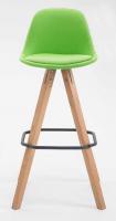 2er Set Barhocker Franklin vollgepolstert Kunstleder Square natura grün 2er Set Barhocker Franklin vollgepolstert Kunstleder Square natura grün