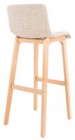 2er Set Barhocker Hoover Stoff Natura creme 2er Set Barhocker Hoover Stoff Natura creme
