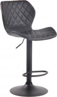 Barhocker Cork Kunstleder schwarz schwarz Barhocker Cork Kunstleder schwarz schwarz