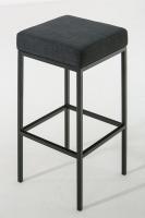  Barhocker Montreal B80 Stoff dunkelgrau 