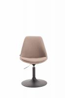 Stuhl Maverick B Stoff taupe 
