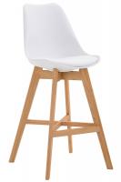 Barhocker Cannes Kunststoff Natura weiß Barhocker Cannes Kunststoff Natura weiß