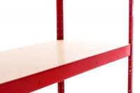 Steckregal 160x60x180 rot 